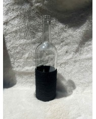 Vase corde noire